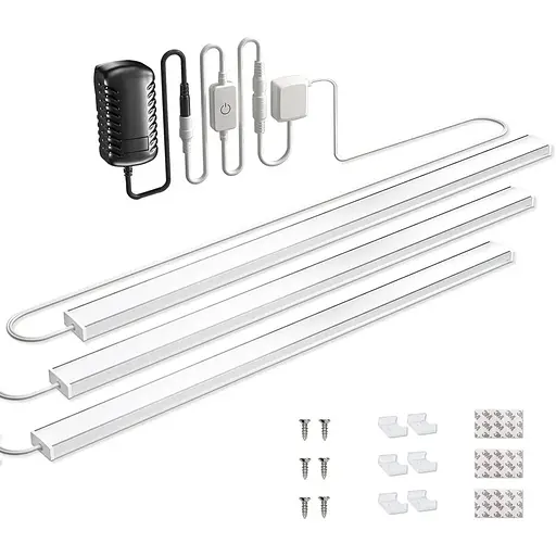 Bonlux Dimmable LED Панель на кухню 12V DC Холодний білий 6000K LED Rigid Strip Bar Light для підключення під кухонною шафою