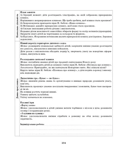 Розгорнутий календарний план. Грудень. Молодший вік. Сучасна дошкільна освіта - фото 12