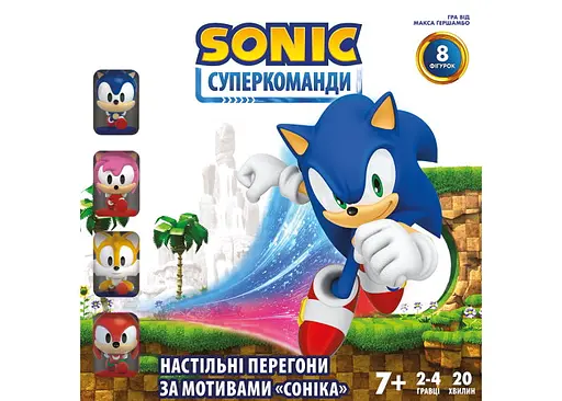 Настільна гра Geekach Games Сонік. Суперкоманди (Sonic Super Teams) (укр.) (GKCH094S) - фото 2