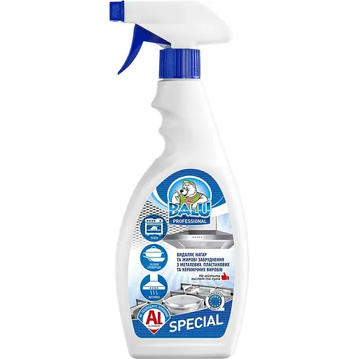 Професійний засіб для миття кухні та алюмінієвих поверхонь Balu Special 550 мл