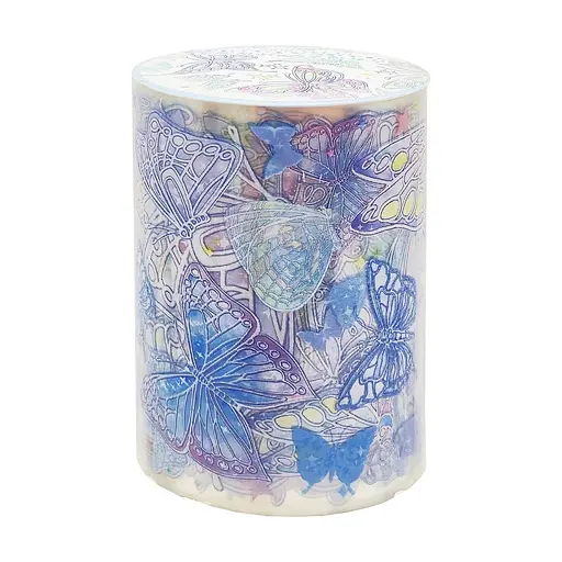 Набір декоративний скотч XM-JD2863(Blue) 6 см x 1,2 м