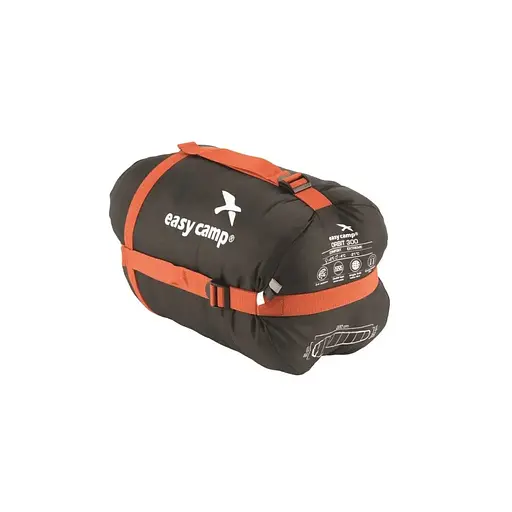 Спальний мішок Easy Camp Sleeping bag Orbit 200 Black L лівий (1046-240191) - фото 7