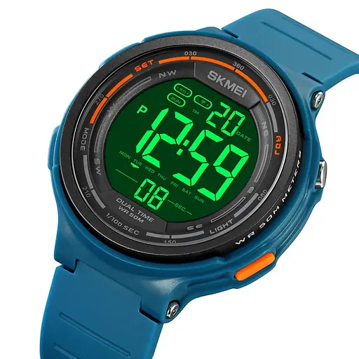 Чоловічий наручний годинник Skmei 1841 Блакитне озеро - фото 2