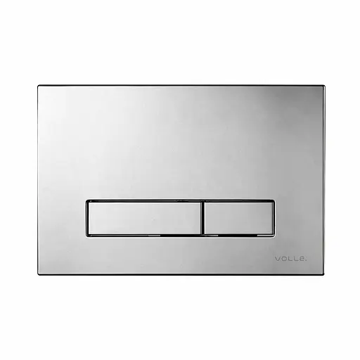 Клавіша змиву Volle Largo Evo пластик нікель 2220.011102, Никель - фото 1