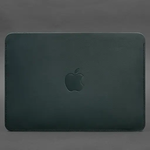 Шкіряний чохол BlankNote для MacBook Air 15-inch (2023) Зелений - фото 5