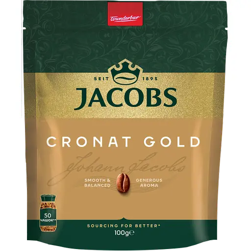 Кава розчина Jacobs Cronat Gold 100 г