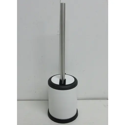 Йоржик для унітазу підлоговий Mixxus Topper-TB0201 white MI7094, Білий матовий - фото 7