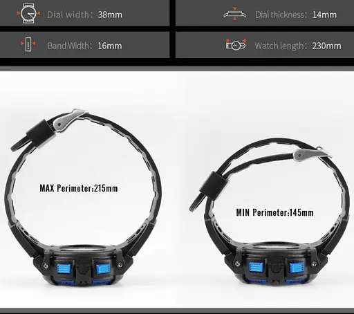 Часы Skmei Kids DarkBlue - фото 6