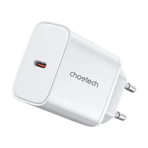 Сетевое зарядное устройство Choetech PD3042 mini PD45W USB-C White (43-00156) - фото 2