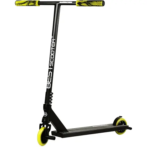 Самокат трюковий Best Scooter 57х85 см Чорно-жовтий 000231330