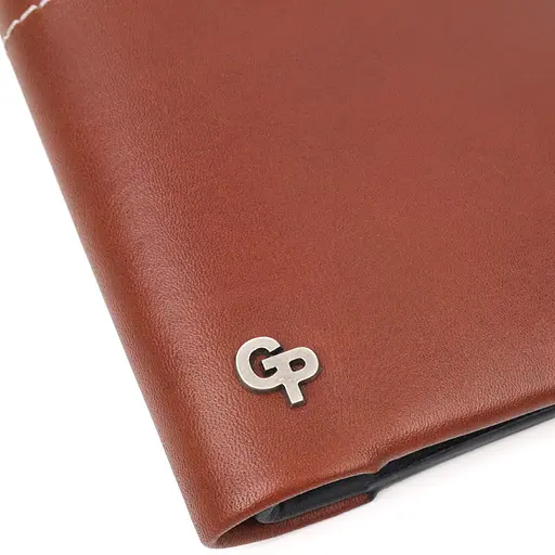 Чоловічий шкіряний гаманець Grande Pelle 10х9.5х1.5 см acs0022796 - фото 5