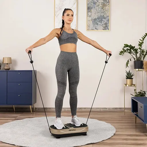 Вібраційна платформа Gymtek XP300 золотистий - фото 2