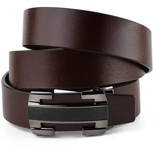 Ремінь шкіряний Vintage чоловічий 115х3,5 см acs0014804 - фото 1