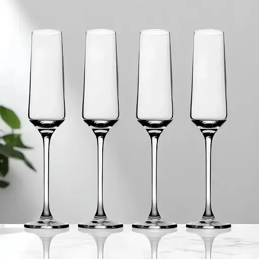 Набор бокалов для шампанского Lora Клио 200 мл 4 шт. NGC5SETCHAMP - фото 2