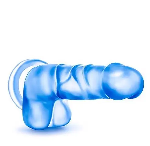 Фалоімітатор B Yours Sweet N Hard 4 19.5 см блакитний - фото 3