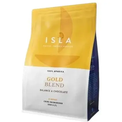 Кофе в зернах Isla Gold Blend 1 кг - фото 1