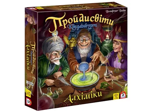 Настільна гра YELLOWBOX Пройдисвіти Кведлінбурга: Алхіміки (The Quacks of Quedlinburg: The Alchemists) (укр.) (ПК003)