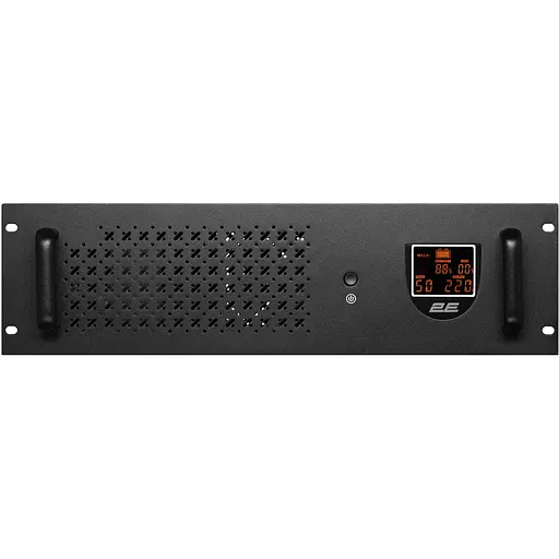 Источник бесперебойного питания 2E RE1500, 1500VA/900W, RM 3U, LCD, USB, 2xSchuko - фото 2
