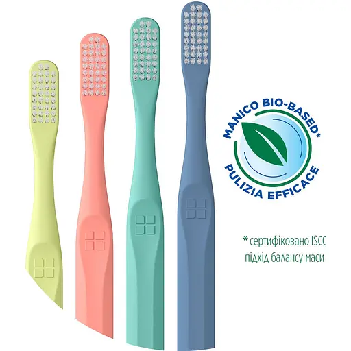 Зубная щетка GUM Classic Bio-Based Handle мягкая светло-зеленая - фото 7