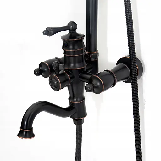 Душова система Rea Vintage чорний REA-P2367, Чорний - фото 8