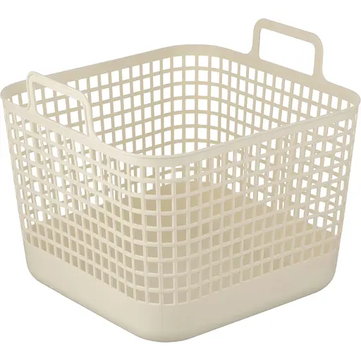 Корзина для хранения Ardesto пластик PP 39x37x34.5 см 34 л бежевая (ARHC2534BG) - фото 2