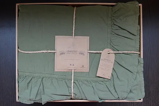 Постільна білизна Exclusive Capulet Olive Варена Бавовна Limasso pbe0051006 - фото 4