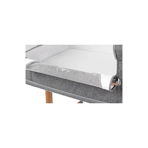 Кроватка детская прямоугольная MoMI Smart Bed 4in1 Grey (ŁÓŻE00002) - фото 9