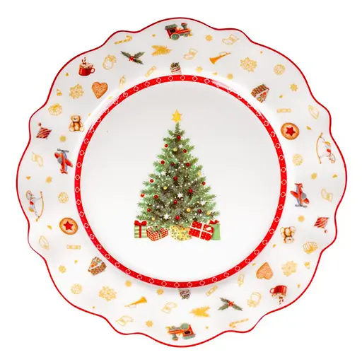 Тарілка Lefard Christmas Delight 21 см (985-118)