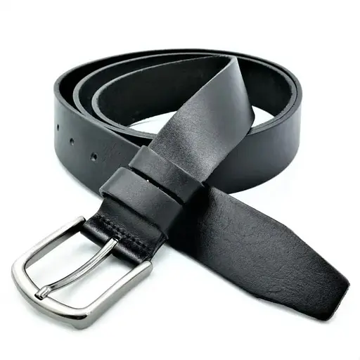 Ремінь шкіряний Le-Mon чоловічий 150-180х4 см acs0018366 - фото 1