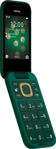 Телефон Nokia 2660 Flip TA-1469 DS Green UA UCRF - фото 3