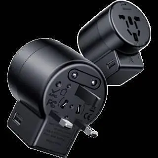 Адаптер мережевий зі спідницями Baseus Universal Charger Rotation Type (ACCHZ-01) - фото 4