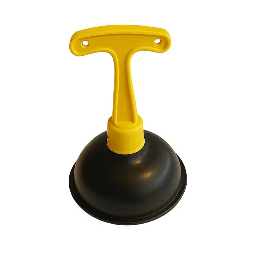 Вантуз с пластиковой ручкой Желтый 84425 - фото 1