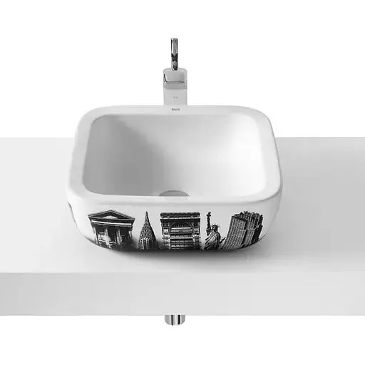 Умивальник Roca New-York A32765U00U, Білий - фото 1