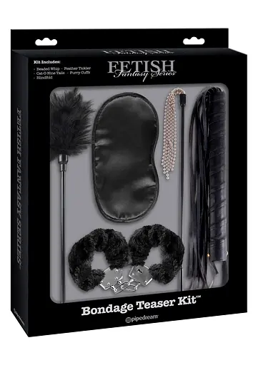 Набір BDSM Pipedream Bondage Teazer Kit Fetish Fantasy чорний - фото 2