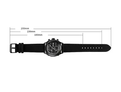 Класичний чоловічий годинник Skmei 2051 (Чорний) - фото 10