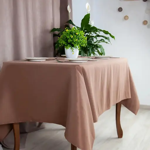 Скатерть ТЕП Aquastop водоотталкивающая Brownie 140x180 см (С-04190_29830) - фото 4