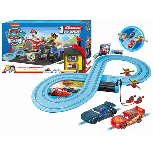 Автотрек Carrera First Disney Pixar Cars Мощная дуэль трасса 2.4 м (CR-20063038)