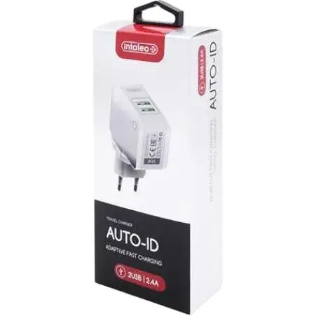 Сетевое зарядное устройство Intaleo TCA242 (2USB, 2.4A) White (1283126477492) - фото 7