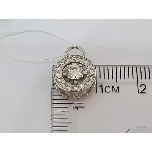 Золотые серьги Империя золота-подвески с фианитами. СВ263БИ - фото 7