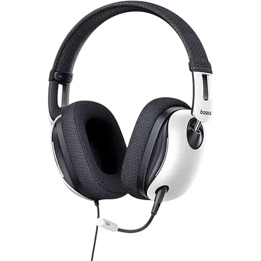 Беспроводные наушники Baseus GoPlay 1 Max Gaming Wired Headphones OS Moon White - фото 1