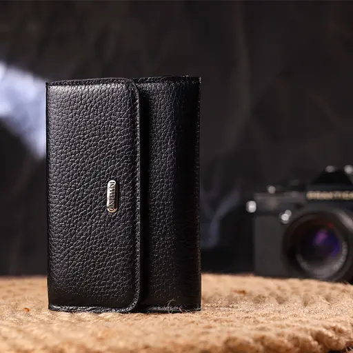 Женский кожаный кошелек Canpellini 12х8.7х1.5 см acs0025100 - фото 6