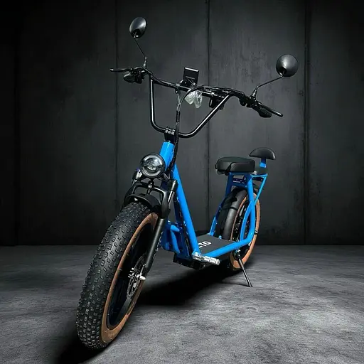 Электросамокат Volto Cruise 22 (1000W 48V 19Ah) NFC Синий + Сетевой фильтр в подарок - фото 5