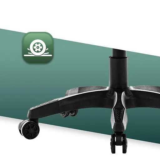 Компьютерное кресло Hell's HC-1000 Green (ткань) - фото 3