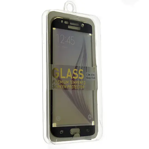 Защитное стекло Full Screen Color для Samsung S6 Edge Plus - фото 4