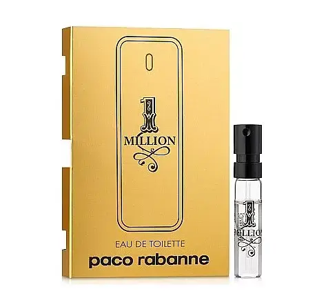 Оригінал Paco Rabanne 1 Million 1,2 мл туалетна вода - фото 1