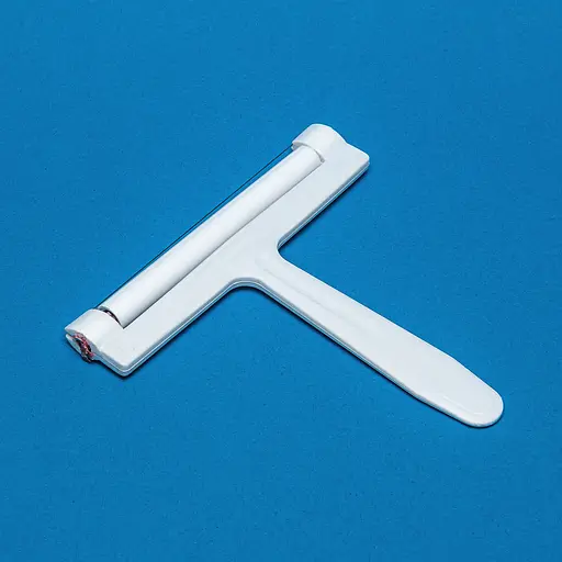 Сирорізка ніж для нарізки сиру з ручкою (11.5 x 11 см), Kitchette Білий 83800 - фото 5