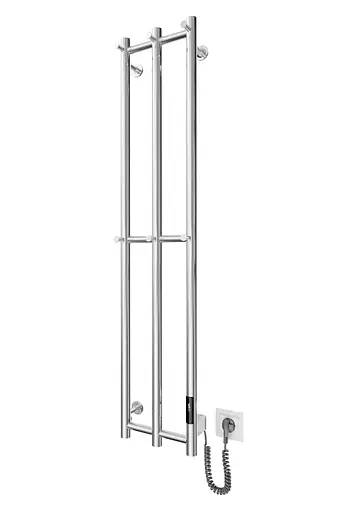 Електрична рушникосушка Mario e-Inox Соле 1170x250 TR 2.0 K 2.13.046354.P, Хром, універсальне (коннектор), Електронний - фото 1