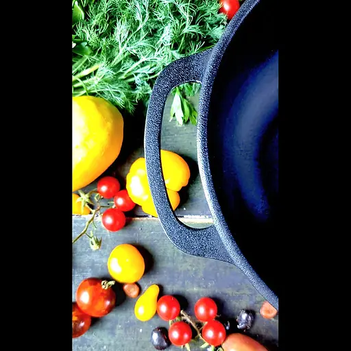 Котелок чугунный Maysternya 3 л Ø22 см с алюминиевой крышкой подходит для индукционных плит 88249 - фото 9