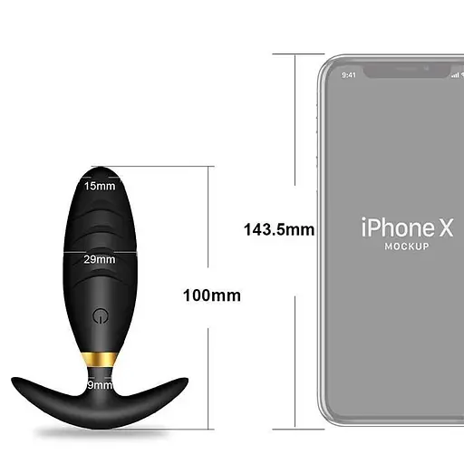 Анальна пробка "Svakom Primo Wine" з вібрацією з Д/У USB K000425 - фото 3