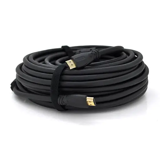 Кабель HDMI Ultra HD 4K ARC v2.0, Voltronic PL-HD347 OD-8.5 мм с фильтром 15 м